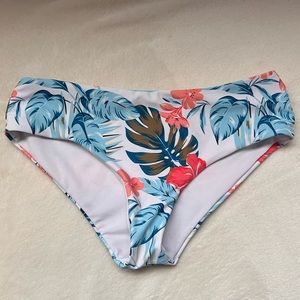 Tropical Bikini Bottoms Size Small
